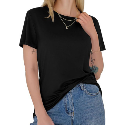 Summer Top Womens Spring Short Sleeve