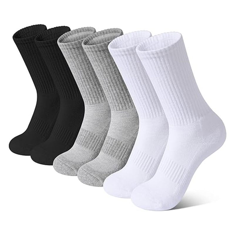 3 Pairs Men Socks Athletic Warm Soft Running Socks