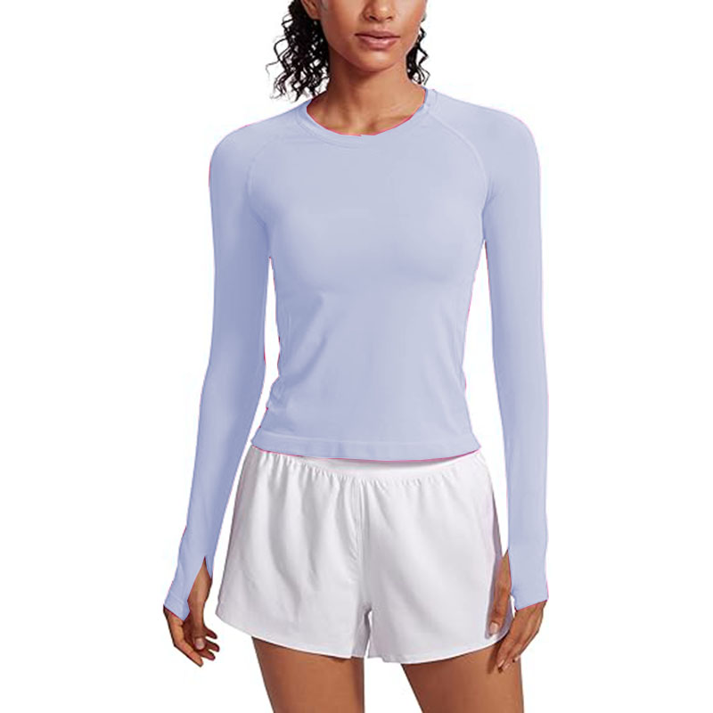 2025 Women Crew Neck Basic Tee Fashion