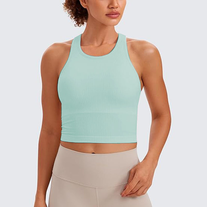 Women's Sleeveless Full Length Ribbed Fitted 