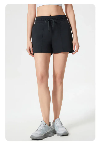 New Women Running Pocket Sporty Workout Short