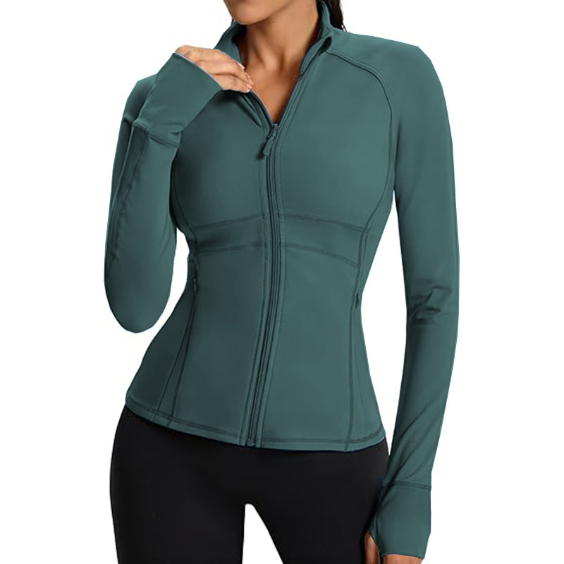 New Women Zip Up Jacket Outerwear