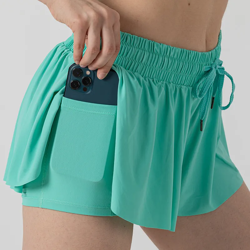 New Kid Girls Liner Sports Stretch Short 