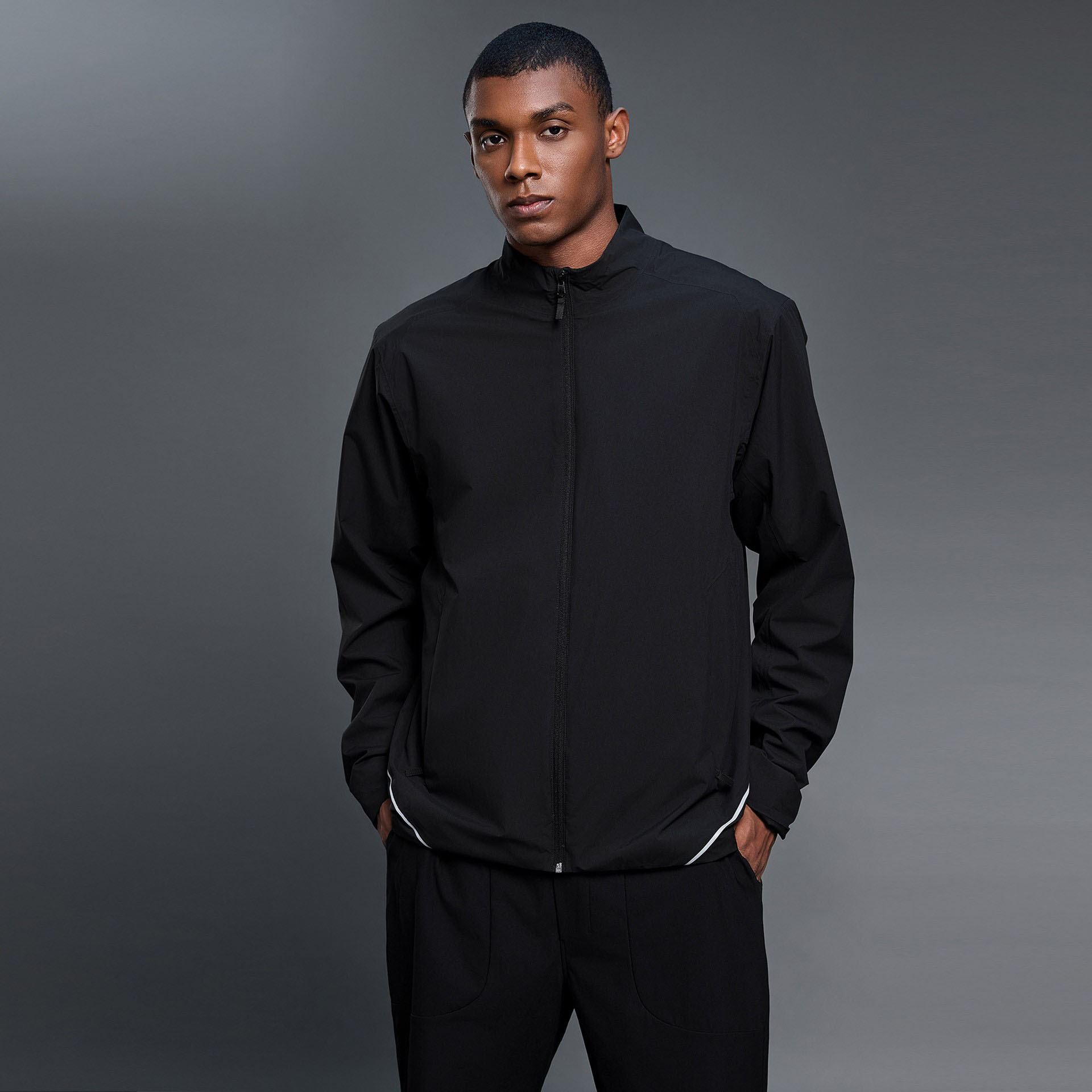 Mens Lightweight Polar Fleece JacketsSoft Full-Zip Outwear