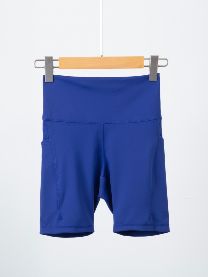 4 Colors High Rise Short NWT 2023 Workout Shorts Athletic Gym Shorts Running Yoga Cotton Feeling Shorts for Women Girl