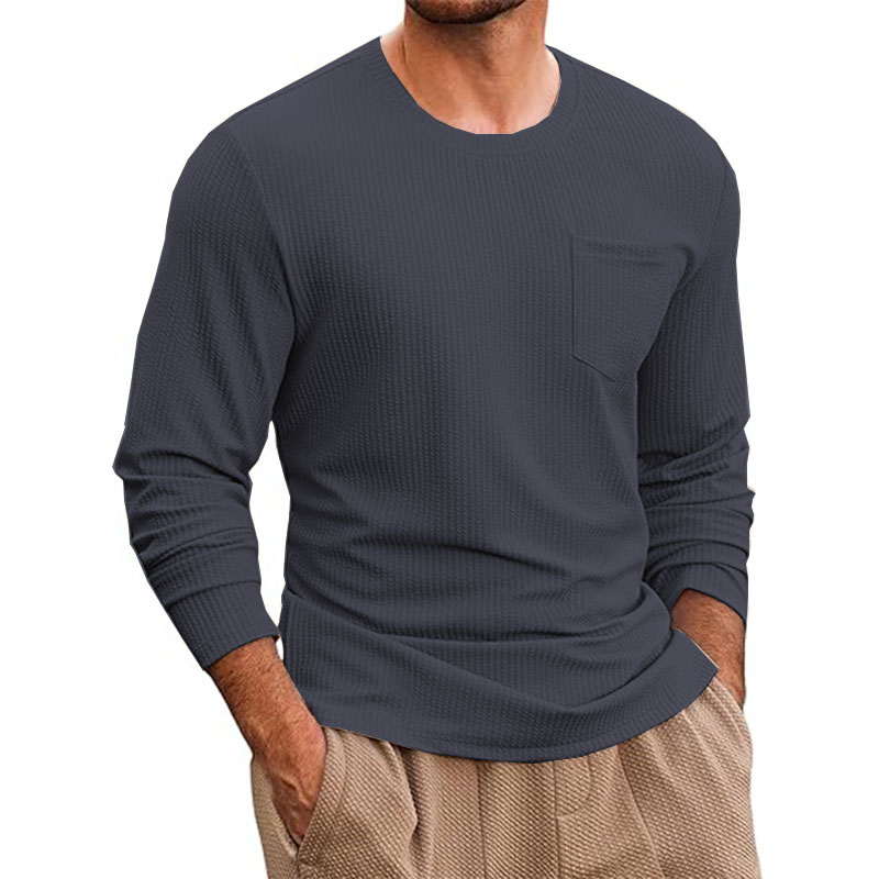 New Men's French Pullover Sweatshirt