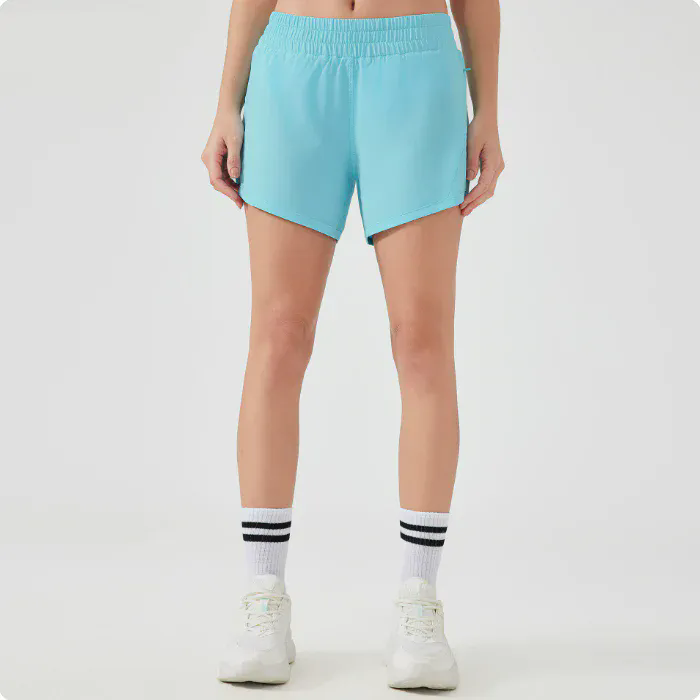 Yoga Shorts for Womens with Phone Pockets