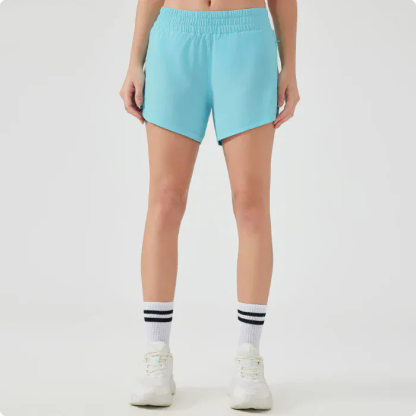 Yoga Shorts for Womens with Phone Pockets