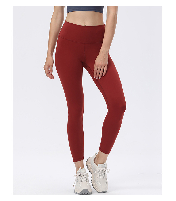 30 Colors Back Waist Pant Second Skin Feel Yoga Pants Women Squat Proof 4-Way Stretch Sport Gym Legging Fitness Tights