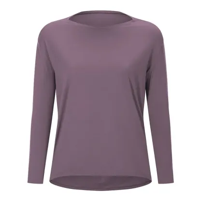 14 Colors Yoga Shirts Outdoor Sports Sunscreen Clothing Women Fitness Top Loose Long-Sleeve Hoodie Bandage Running Jacketng