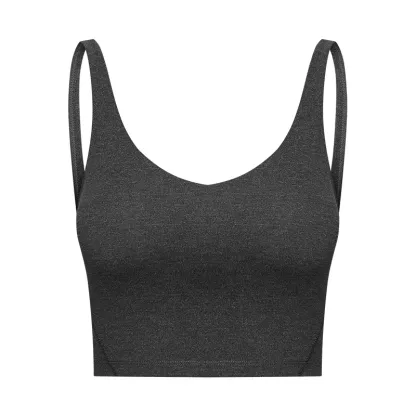 26 Colors Padded Gym Yoga Sport Bras Top Women Longline Cross Strap Fitness Workout Bras Exercise Athletic Brassiere