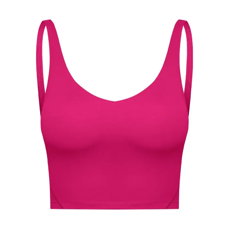 26 Colors Padded Gym Yoga Sport Bras Top Women Longline Cross Strap Fitness Workout Bras Exercise Athletic Brassiere