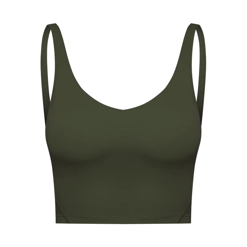 26 Colors Padded Gym Yoga Sport Bras Top Women Longline Cross Strap Fitness Workout Bras Exercise Athletic Brassiere