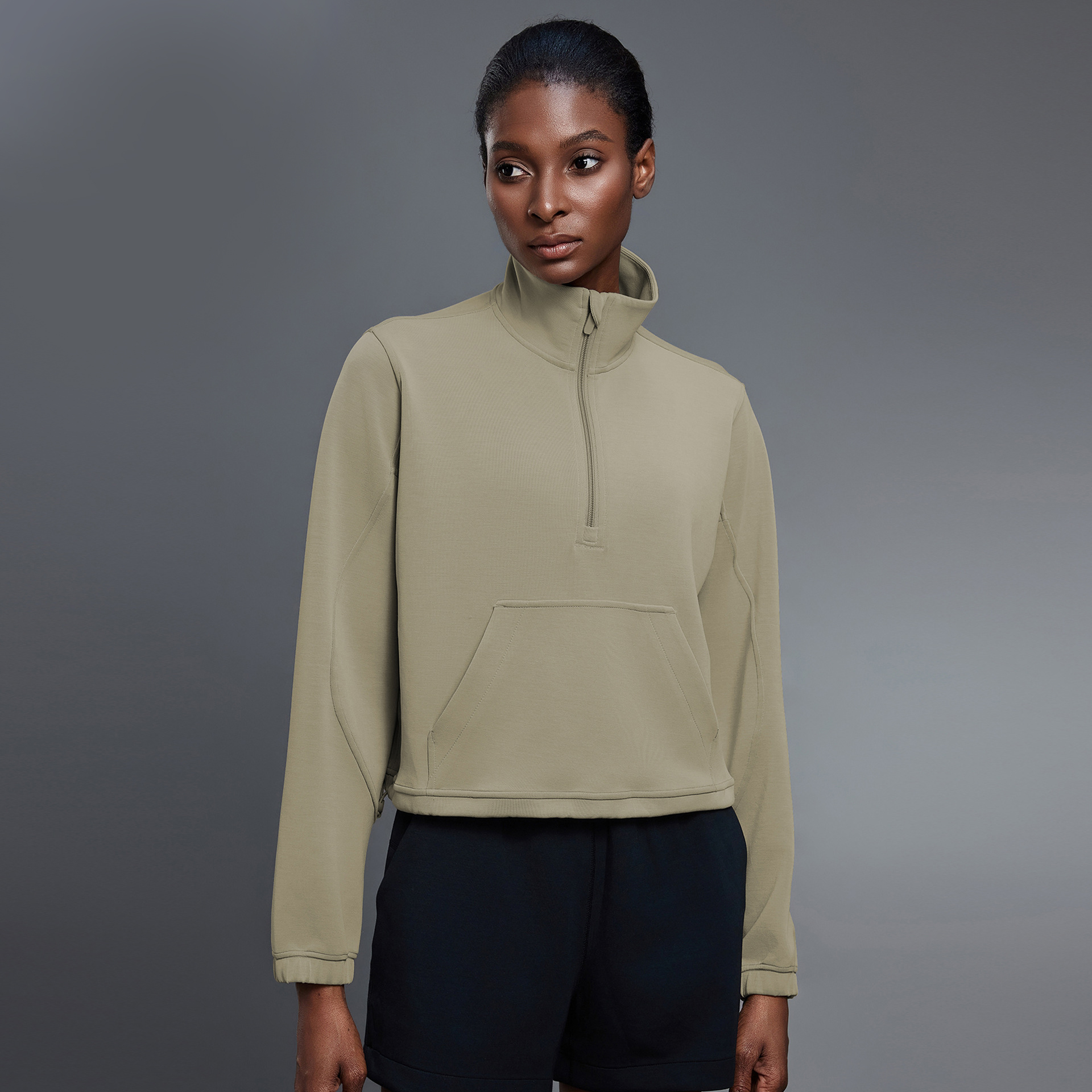 Womens Half Zip Hoodies