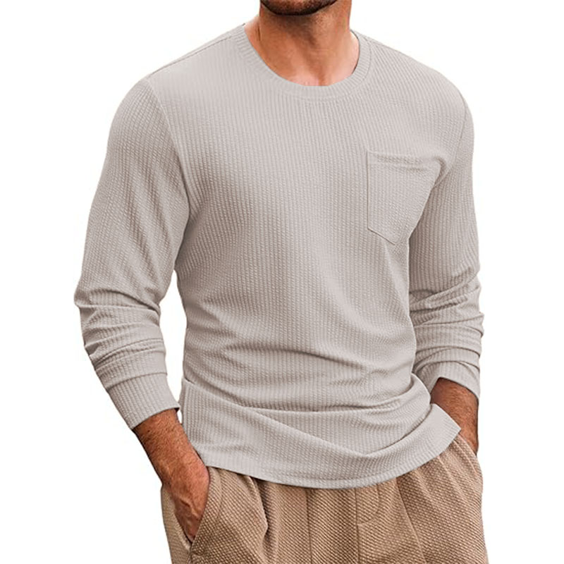 New Men's French Pullover Sweatshirt