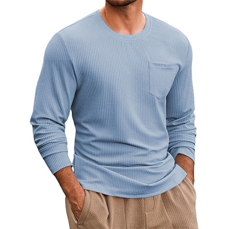 New Men's French Pullover Sweatshirt