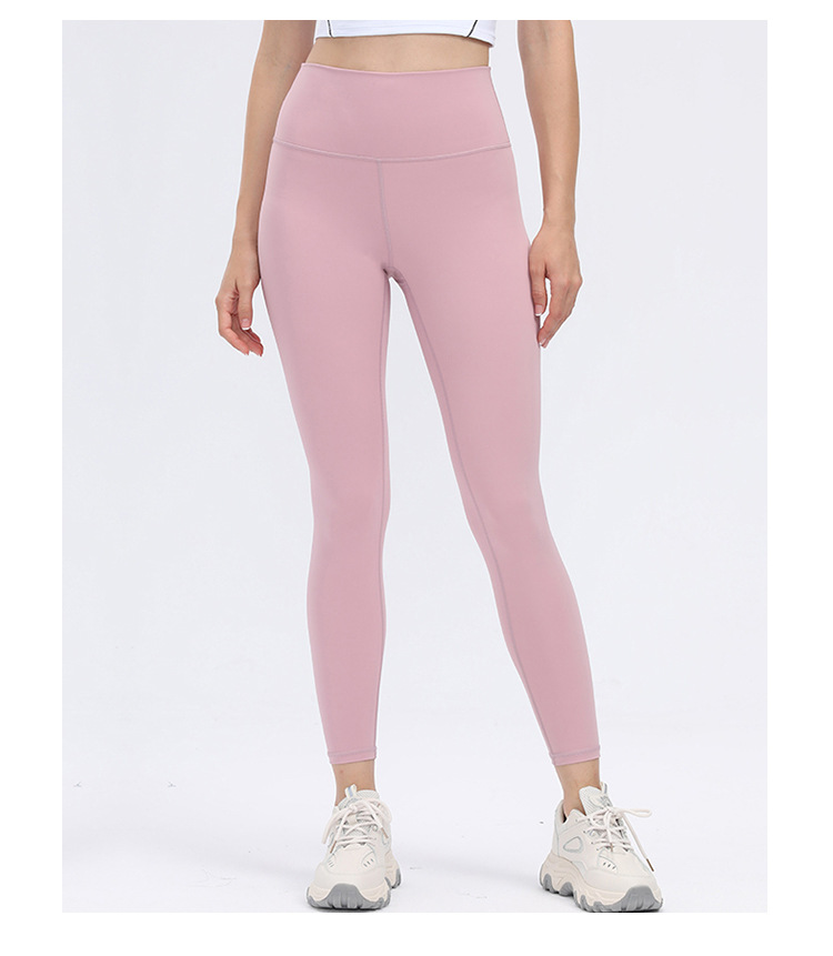30 Colors Back Waist Pant Second Skin Feel Yoga Pants Women Squat Proof 4-Way Stretch Sport Gym Legging Fitness Tights
