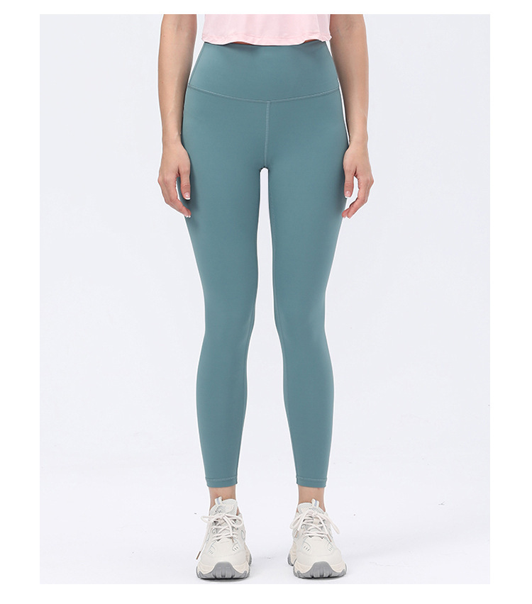 30 Colors Back Waist Pant Second Skin Feel Yoga Pants Women Squat Proof 4-Way Stretch Sport Gym Legging Fitness Tights