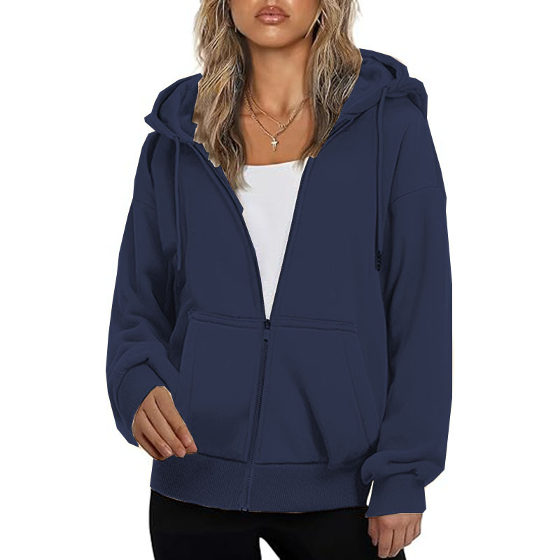 Hoodie for Women Full Zip Slim Fit Lightweight