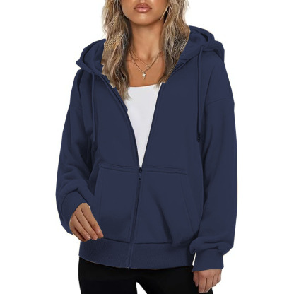 Hoodie for Women Full Zip Slim Fit Lightweight
