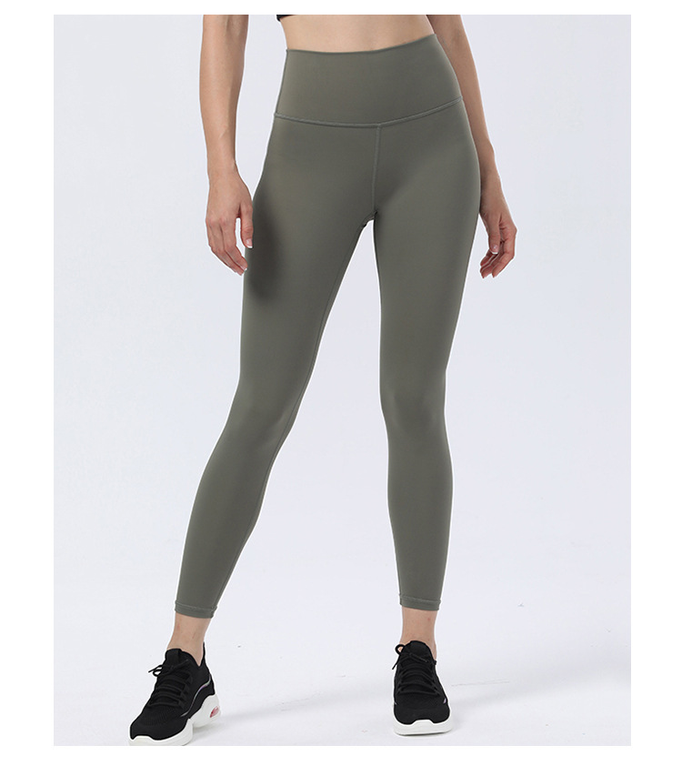 30 Colors Back Waist Pant Second Skin Feel Yoga Pants Women Squat Proof 4-Way Stretch Sport Gym Legging Fitness Tights