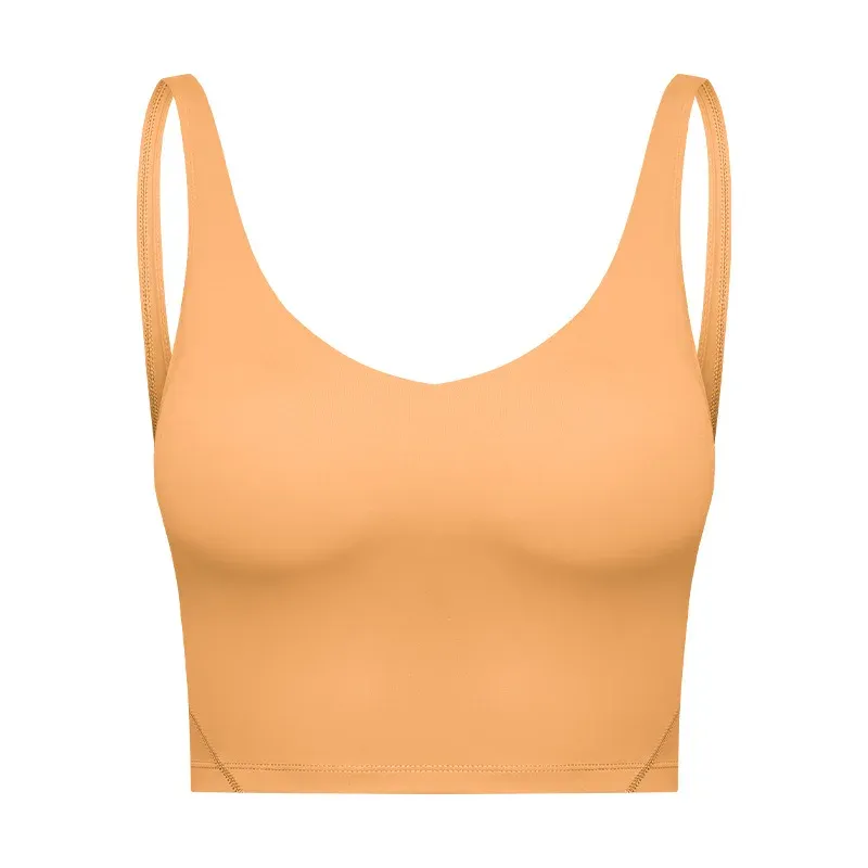 26 Colors Padded Gym Yoga Sport Bras Top Women Longline Cross Strap Fitness Workout Bras Exercise Athletic Brassiere