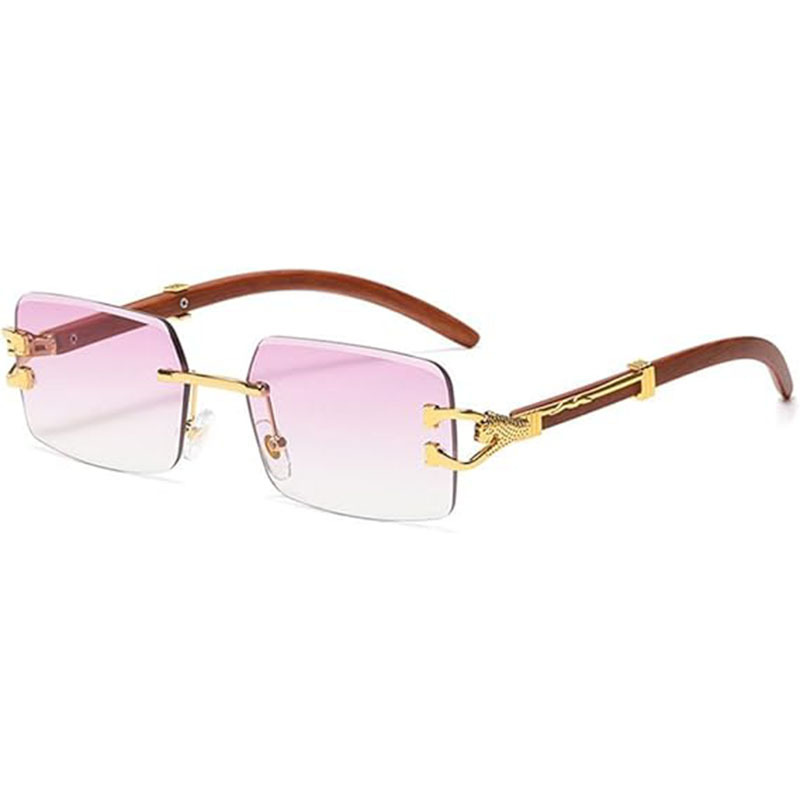  Sport Sunglasses Rimless Frame for Running Fishing Cycling Driving