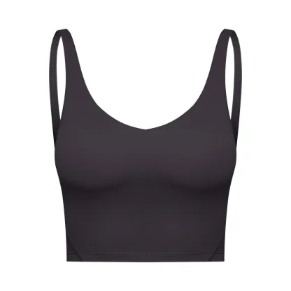 26 Colors Padded Gym Yoga Sport Bras Top Women Longline Cross Strap Fitness Workout Bras Exercise Athletic Brassiere