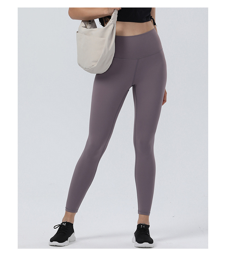 30 Colors Back Waist Pant Second Skin Feel Yoga Pants Women Squat Proof 4-Way Stretch Sport Gym Legging Fitness Tights