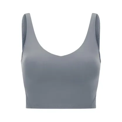 26 Colors Padded Gym Yoga Sport Bras Top Women Longline Cross Strap Fitness Workout Bras Exercise Athletic Brassiere