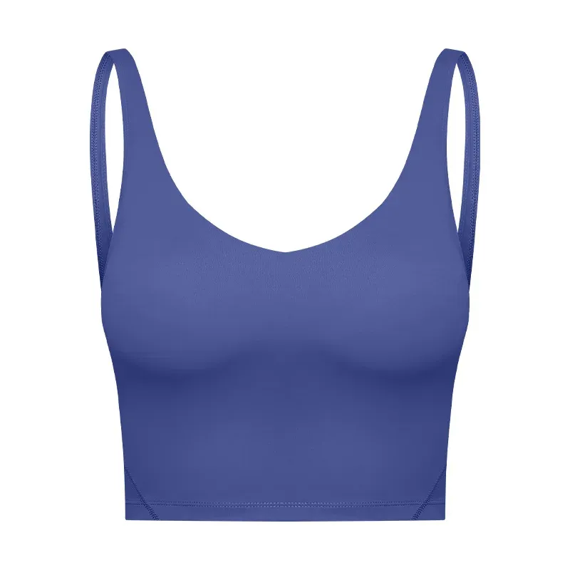 26 Colors Padded Gym Yoga Sport Bras Top Women Longline Cross Strap Fitness Workout Bras Exercise Athletic Brassiere