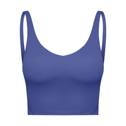 26 Colors Padded Gym Yoga Sport Bras Top Women Longline Cross Strap Fitness Workout Bras Exercise Athletic Brassiere