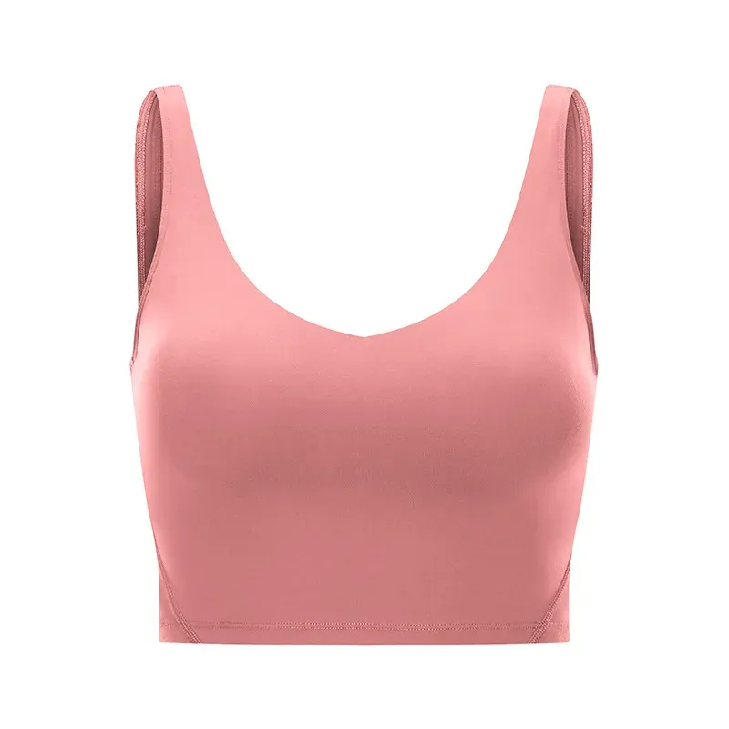 26 Colors Padded Gym Yoga Sport Bras Top Women Longline Cross Strap Fitness Workout Bras Exercise Athletic Brassiere