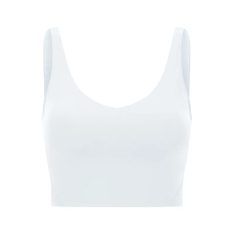 26 Colors Padded Gym Yoga Sport Bras Top Women Longline Cross Strap Fitness Workout Bras Exercise Athletic Brassiere