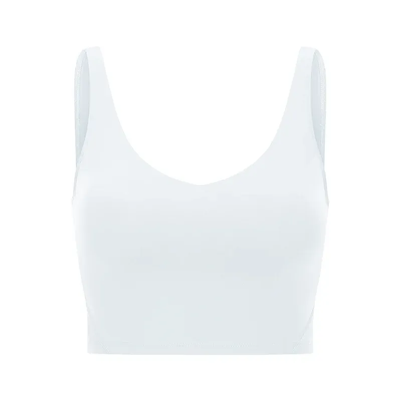 26 Colors Padded Gym Yoga Sport Bras Top Women Longline Cross Strap Fitness Workout Bras Exercise Athletic Brassiere