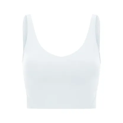 26 Colors Padded Gym Yoga Sport Bras Top Women Longline Cross Strap Fitness Workout Bras Exercise Athletic Brassiere