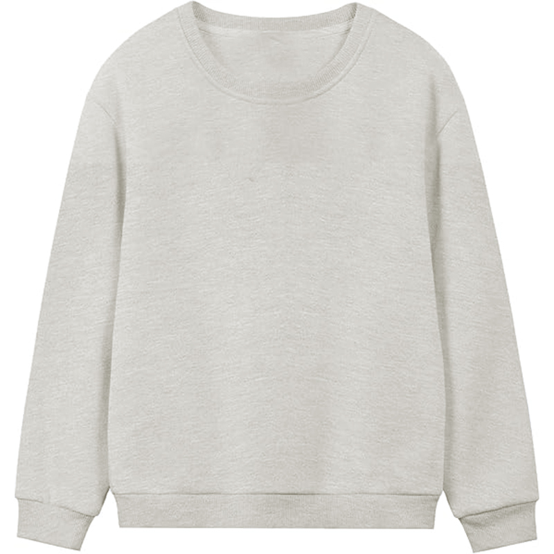 2026 Mens Shirts Long Sleeve Cotton Crew Neck Long Sleeve