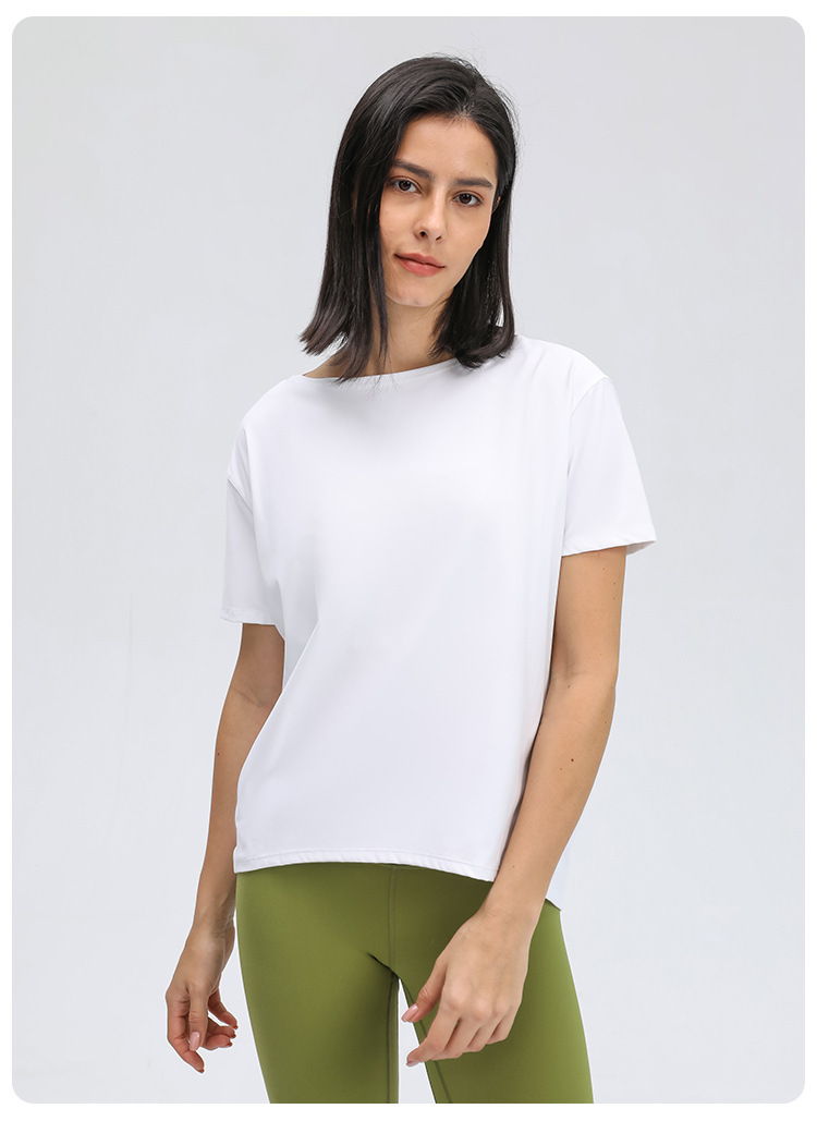 6 Color 2023 Naked-feel Short Sleeve Shirt Fabric Slim Fit Sport Jacket Women Full Zipper Gym Fitness Shirt