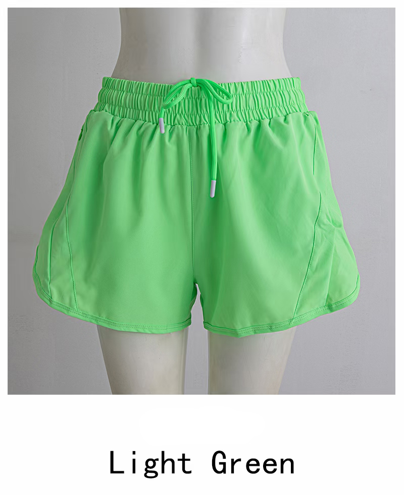 NWT 2024 Workout Shorts Athletic Gym Shorts Running Yoga Cotton Feeling Shorts for Women Girls with Phone Pockets