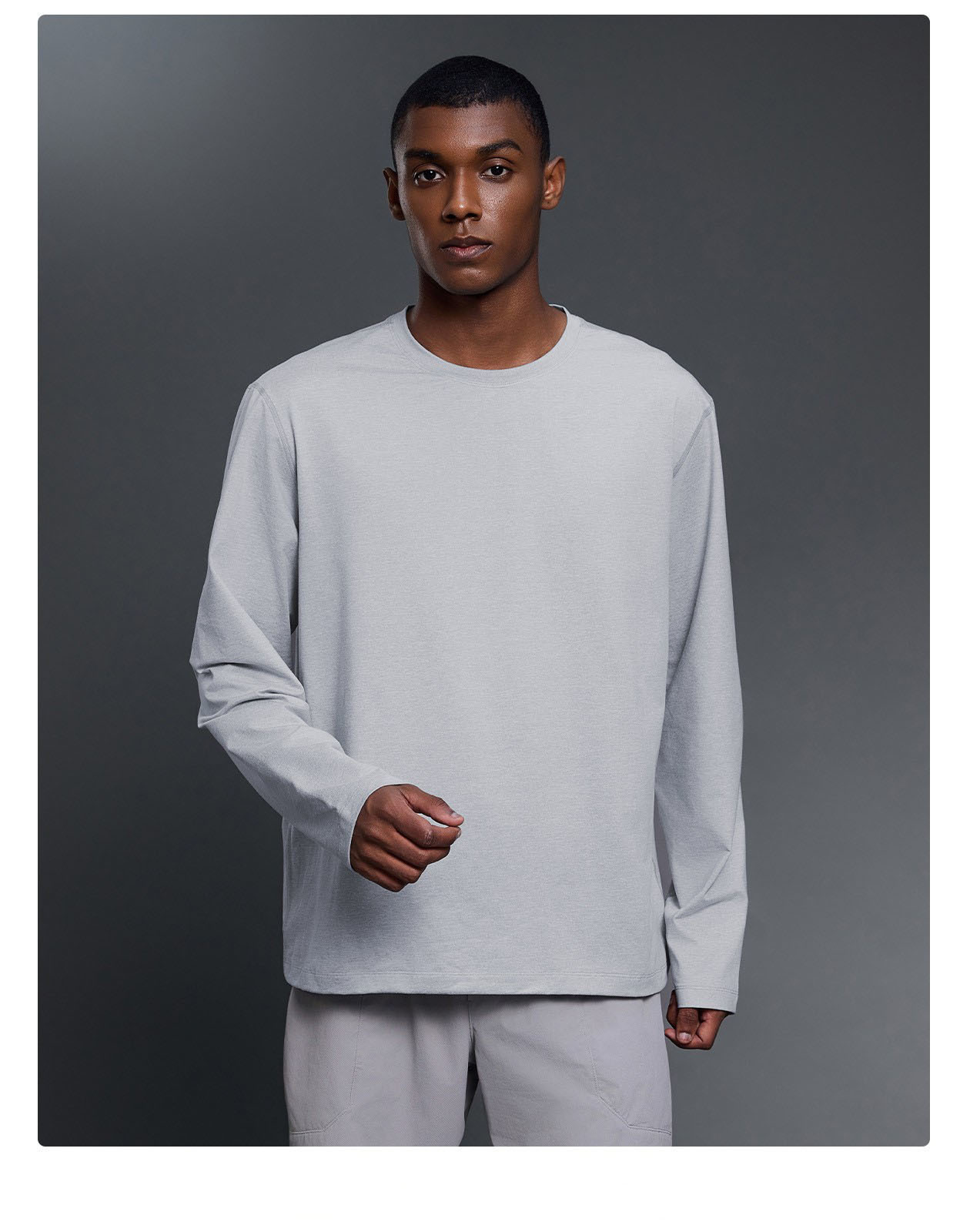 Men Slim-Fit Long Sleeve Shirt