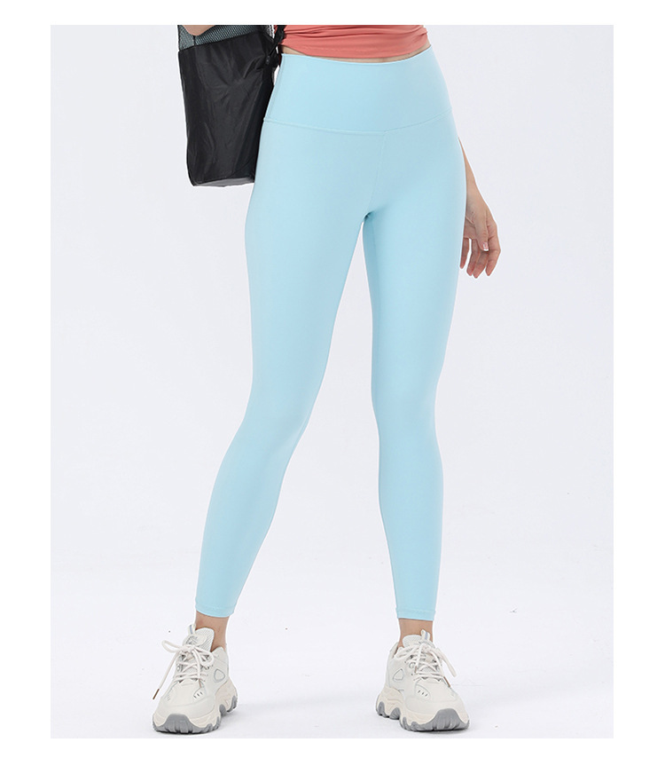 30 Colors Back Waist Pant Second Skin Feel Yoga Pants Women Squat Proof 4-Way Stretch Sport Gym Legging Fitness Tights