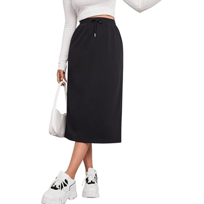 Women's Stretch High Waist Pencil Suit Skirt
