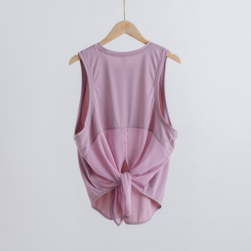 NWT 2024 Women Patchwork Sport Vest Women Loose Fit Plain Fitness Vest Breathable O-neck Gym Athletic Tank Tops 4-12