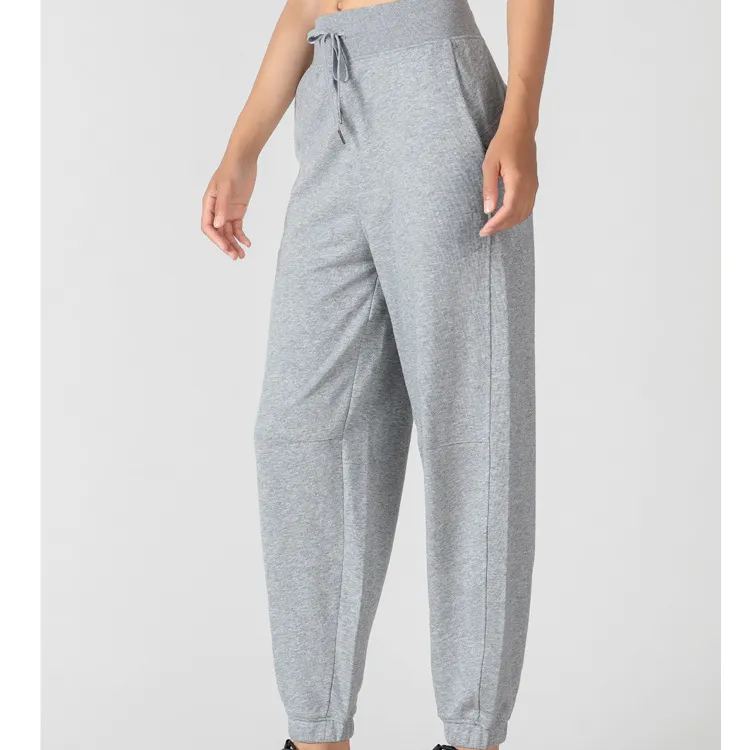 3 Colors NWT2024 Women Wide Cut Pants Fitness Women Loose High Waist Legging 4-Way Stretch Leggings Lady Stretchy Pants