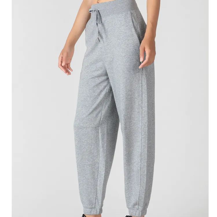 3 Colors NWT2024 Women Wide Cut Pants Fitness Women Loose High Waist Legging 4-Way Stretch Leggings Lady Stretchy Pants