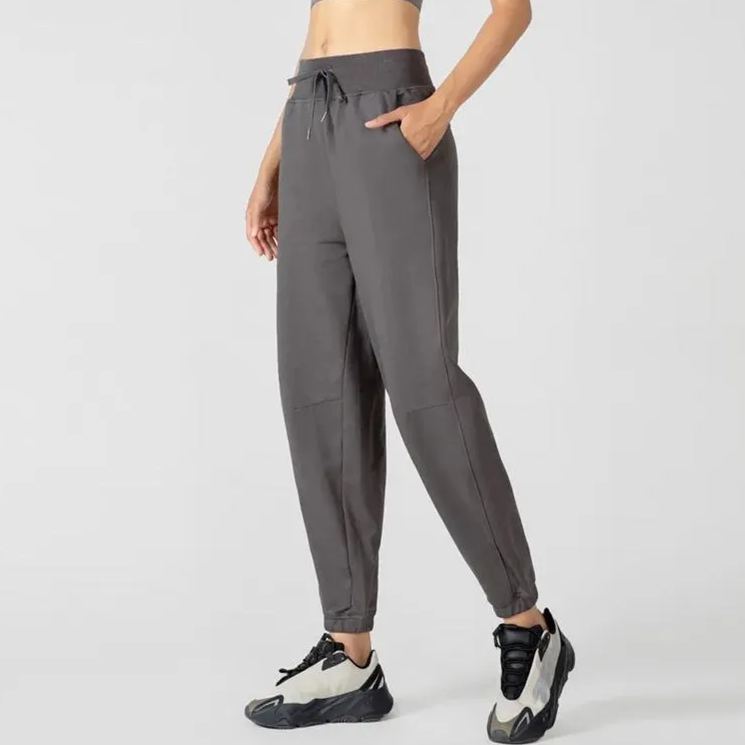 3 Colors NWT2024 Women Wide Cut Pants Fitness Women Loose High Waist Legging 4-Way Stretch Leggings Lady Stretchy Pants