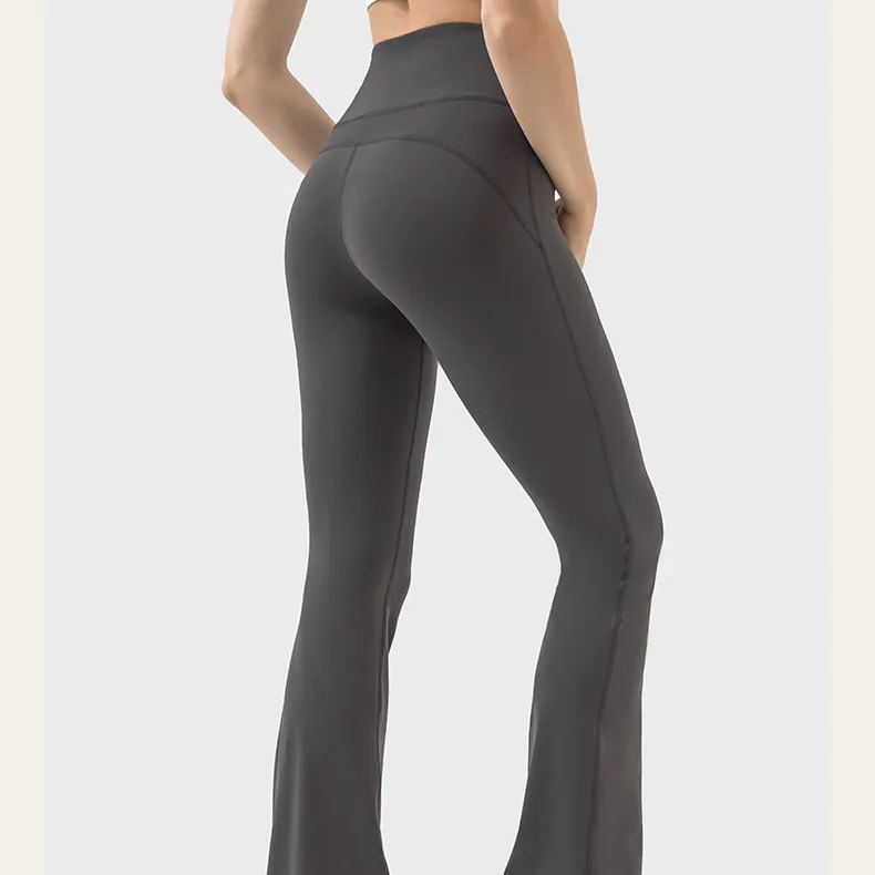 4 Colors NWT Women Wide Cut Pants Fitness Women Loose High Waist Legging 4-Way Stretch Leggings Lady Stretchy Pants