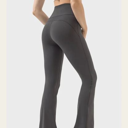 4 Colors NWT Women Wide Cut Pants Fitness Women Loose High Waist Legging 4-Way Stretch Leggings Lady Stretchy Pants