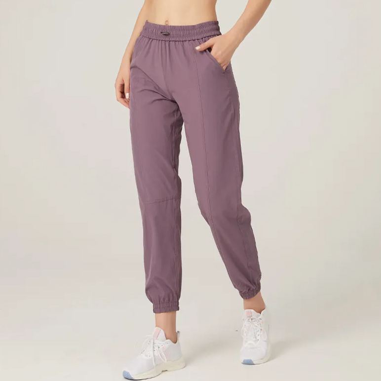 4 Colors NWT Women Wide Cut Pants Fitness Women Loose High Waist Legging 4-Way Stretch Leggings Lady Stretchy Pants