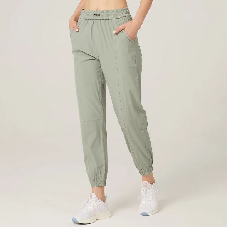 4 Colors NWT Women Wide Cut Pants Fitness Women Loose High Waist Legging 4-Way Stretch Leggings Lady Stretchy Pants